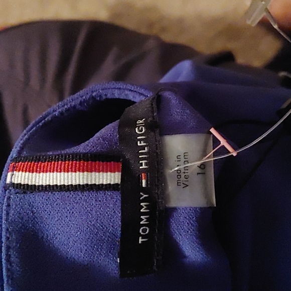 Tommy Hilfiger scuba crepe wide leg jumpsuit size 16 NWT - Picture 10 of 10